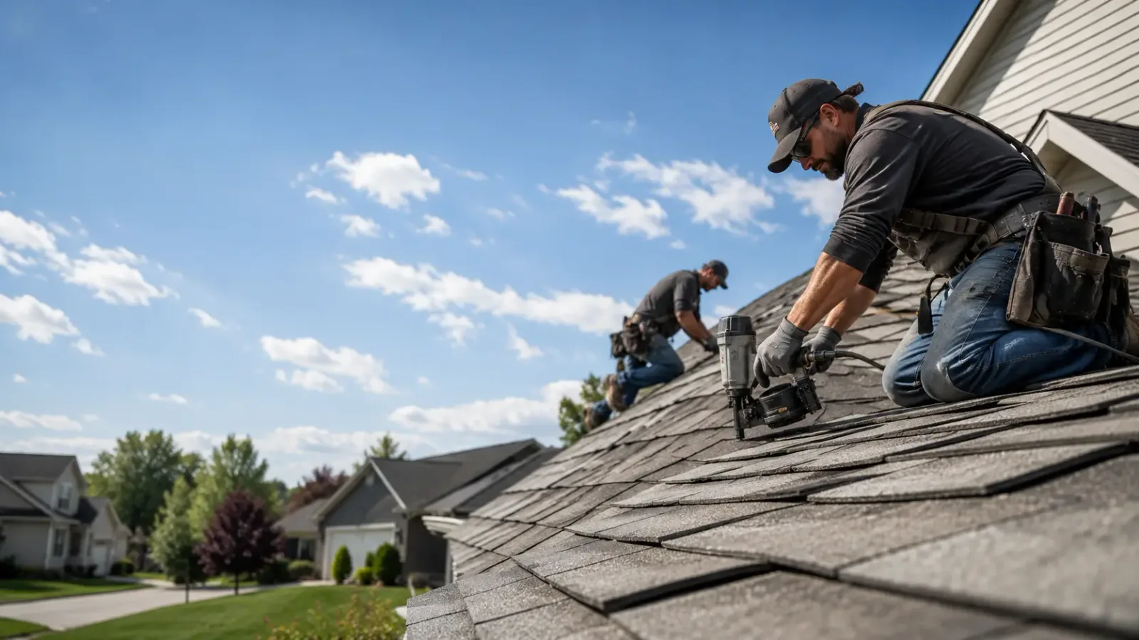 Storm Damage Roof Repair in Stark, KS near me